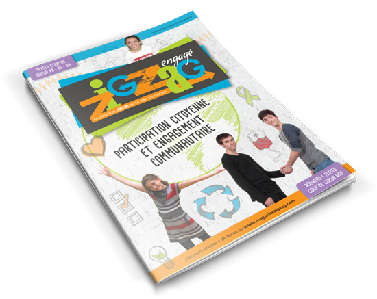 Le Magazine Zigzag, un magazine par et pour les jeunes de la MRC du Granit